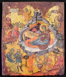 Die Geburt Christi, griechische Inseln, 1737